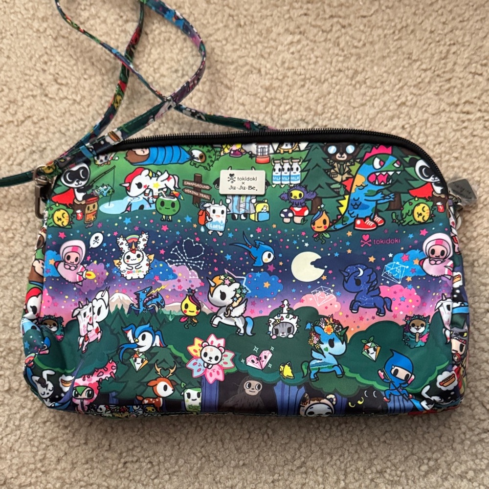 JuJuBe Tokidoki Campfire Be Quick with wristlet strap